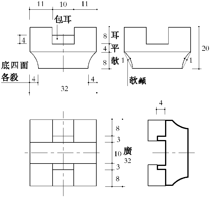 第四節(jié) 大枓、小枓圖樣一